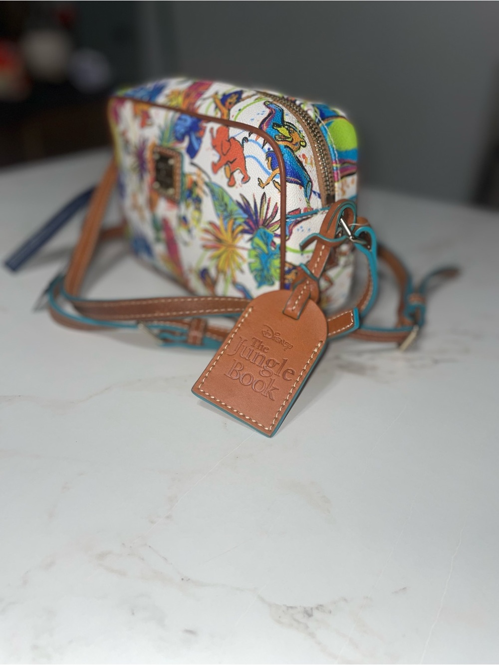 Disney Parks The Jungle Book Dooney & Bourke Crossbody Camera Bag - Picture 3 of 9
